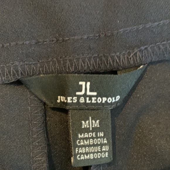 Jules & Leopold Size M navy pull on pant. - Picture 3 of 6